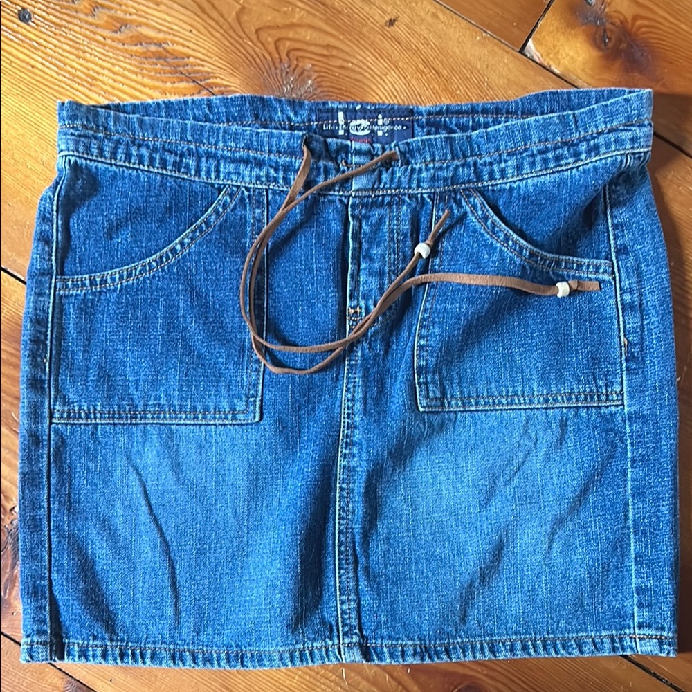 Y2K Mini Skirt with Drawstring